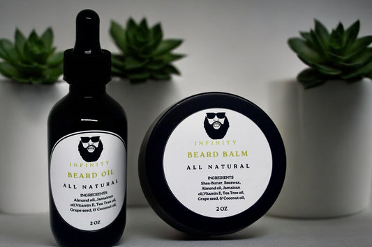 INFINITY BEARD OIL AND BALM BUNDLE STARTER KIT